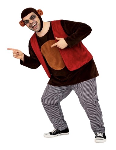 Disfraz Mono Asesino Talla L Nuevo | Disfraces Adultos El Rey del Carnaval
