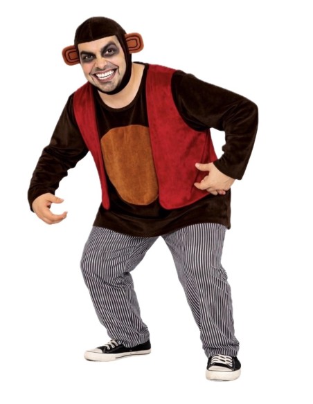 Disfraz Mono Asesino Talla L Nuevo | Disfraces Adultos El Rey del Carnaval