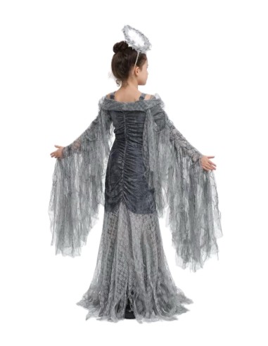 Disfraz Angel Negro 8/10 Nuevo | Disfraces Infantiles El Rey del Carnaval