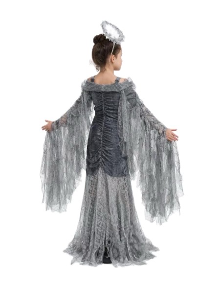 Disfraz Angel Negro 8/10 Nuevo | Disfraces Infantiles El Rey del Carnaval