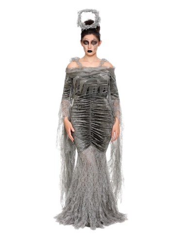 Disfraz Angel Negro de alta calidad, ideal para carnaval, fiestas temáticas y eventos especiales.