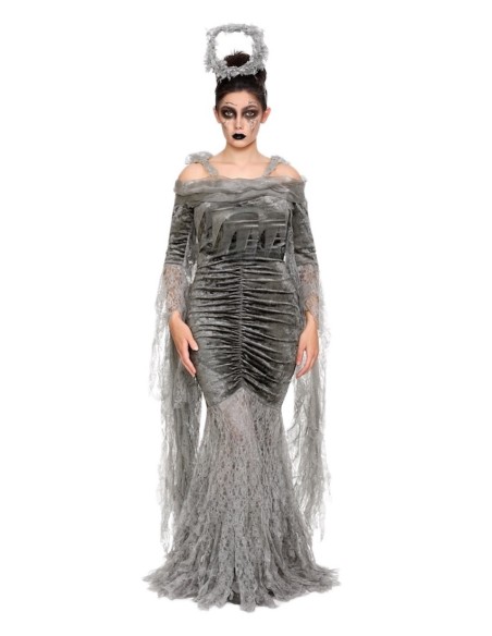 Disfraz Angel Negro de alta calidad, ideal para carnaval, fiestas temáticas y eventos especiales.