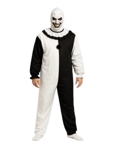 Disfraz Payaso Asesino de alta calidad, ideal para carnaval, fiestas temáticas y eventos especiales.