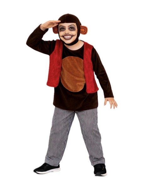 Disfraz Mono Asesino - de alta calidad, ideal para carnaval, fiestas temáticas y eventos especiales