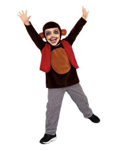 Disfraz Mono Asesino Nuevo | Disfraces Infantiles El Rey del Carnaval