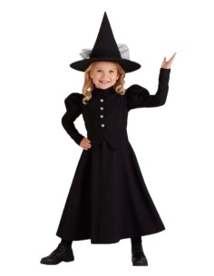 Disfraz Bruja Negra - de alta calidad, ideal para carnaval, fiestas temáticas y eventos especiales
