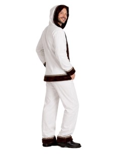 Eskimo-Kostüm Größe L - Hochwertige Qualität, ideal für Karneval, Themenpartys und besondere Veranstaltungen. 2