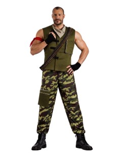 Disfraz Militar Videojuego Talla L - de alta calidad, ideal para carnaval, fiestas temáticas y eventos especiales