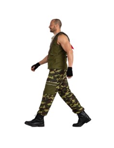 Disfraz Militar Videojuego Talla L - de alta calidad, ideal para carnaval, fiestas temáticas y eventos especiales 2