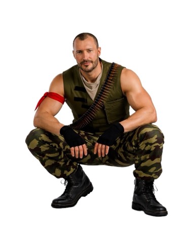 Disfraz Militar Videojuego Talla L | Disfraces Adultos El Rey del Carnaval