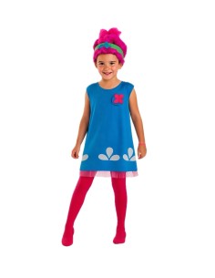 Disfraz Troll Popi - de alta calidad, ideal para carnaval, fiestas temáticas y eventos especiales 2