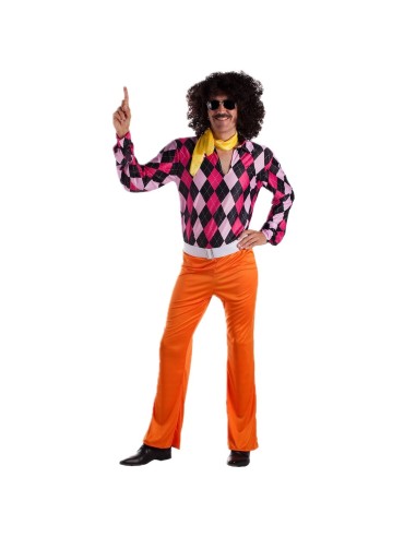 Disfraz años 60 Talla L - de alta calidad, ideal para carnaval, fiestas temáticas y eventos especiales