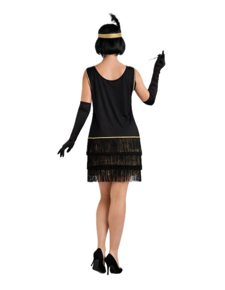 Black Charleston Costume Size M | Adult Costumes The Carnival King