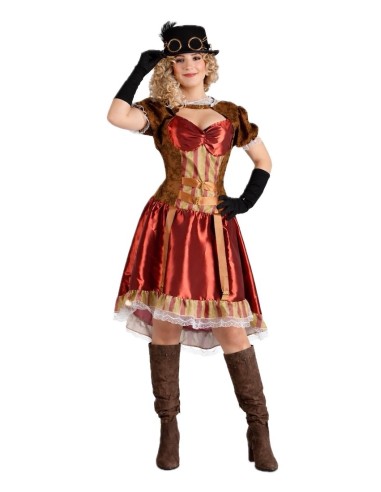 Disfraz Steampunk Talla M | Disfraces Adultos El Rey del Carnaval