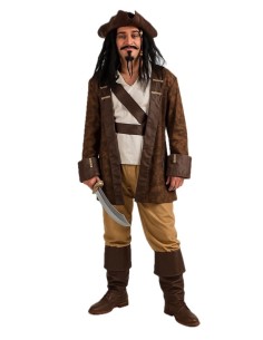Piratenkostüm Deluxe Größe L - Hochwertige Qualität, ideal für Karneval, thematische Partys und besondere Veranstaltungen.