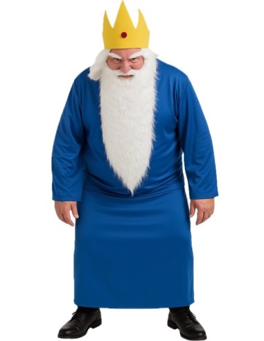Disfraz Rey Blanco Talla L - de alta calidad, ideal para carnaval, fiestas temáticas y eventos especiales
