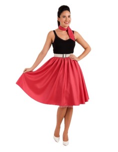 Falda Años 50 Talla M - de alta calidad, ideal para carnaval, fiestas temáticas y eventos especiales