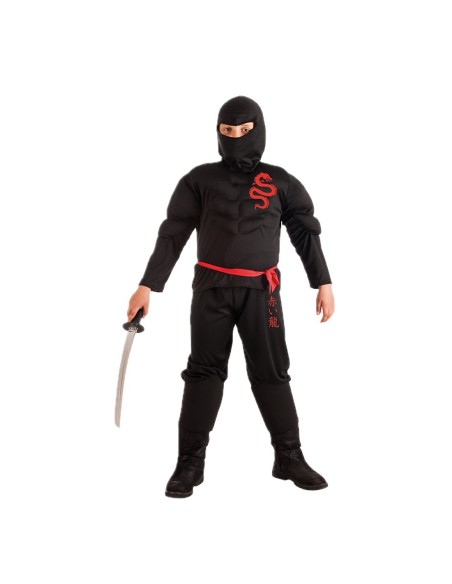 Ninja-Kostüm - von hoher Qualität, ideal für Karneval, Themenpartys und besondere Veranstaltungen.