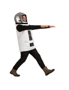 Robot-Kostüm Größe L - hochwertig, ideal für Karneval, Themenpartys und besondere Veranstaltungen. 2