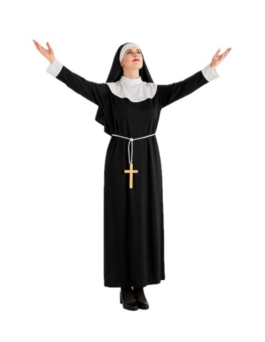Disfraz Monja Talla Talla M | Disfraces Adultos El Rey del Carnaval