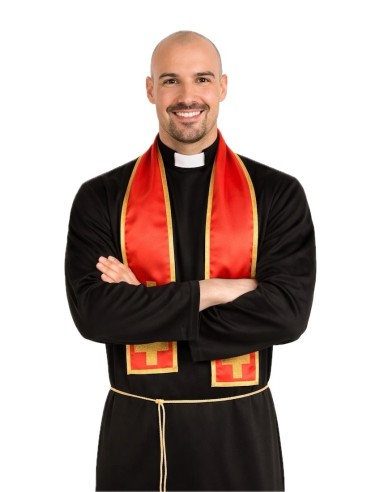 Disfraz Cura Talla L | Disfraces Adultos El Rey del Carnaval