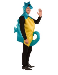 Disfraz Caballito Mar Talla Unica - de alta calidad, ideal para carnaval, fiestas temáticas y eventos especiales