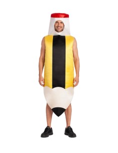 Disfraz Lapiz Talla Unica - de alta calidad, ideal para carnaval, fiestas temáticas y eventos especiales