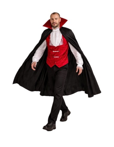 Disfraz Dracula Talla L - de alta calidad, ideal para carnaval, fiestas temáticas y eventos especiales