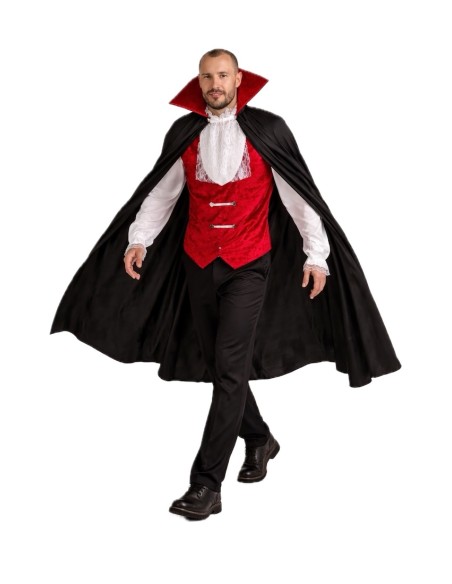 Dracula Costume Size L - high quality, ideal for carnival, themed parties, and special events