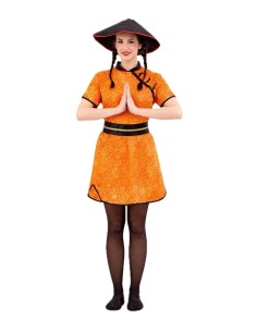 Disfraz China Talla M - de alta calidad, ideal para carnaval, fiestas temáticas y eventos especiales