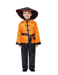 Disfraz Chino - de alta calidad, ideal para carnaval, fiestas temáticas y eventos especiales
