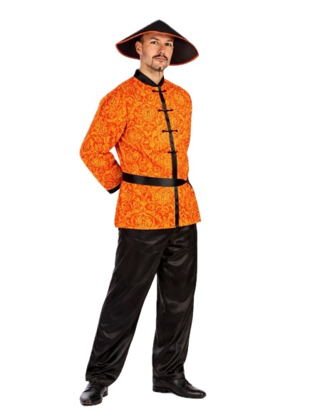 Disfraz Chino Talla L - de alta calidad, ideal para carnaval, fiestas temáticas y eventos especiales