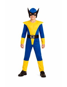 Disfraz Lobo Amarillo - de alta calidad, ideal para carnaval, fiestas temáticas y eventos especiales 2