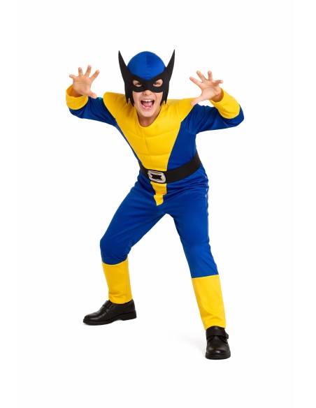 Yellow Wolf Costume - high quality, perfect for carnival, themed parties, and special events