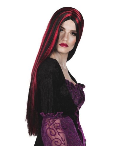 Two-tone witch wig - high quality, perfect for carnival, themed parties, and special events.