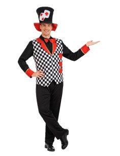 Costume Cuori Taglia L - di alta qualità, ideale per il Carnevale, feste a tema ed eventi speciali 2