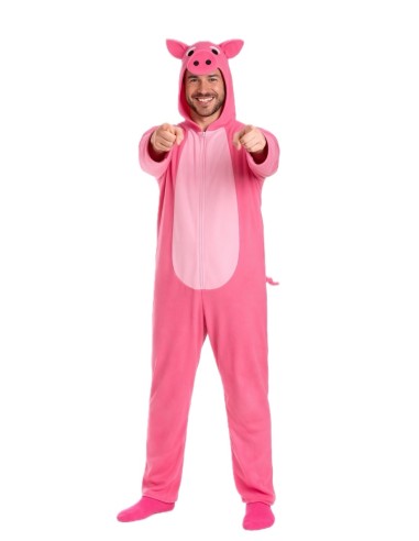 Schwein-Kostüm Größe L - von hoher Qualität, ideal für Karneval, Themenpartys und besondere Veranstaltungen.