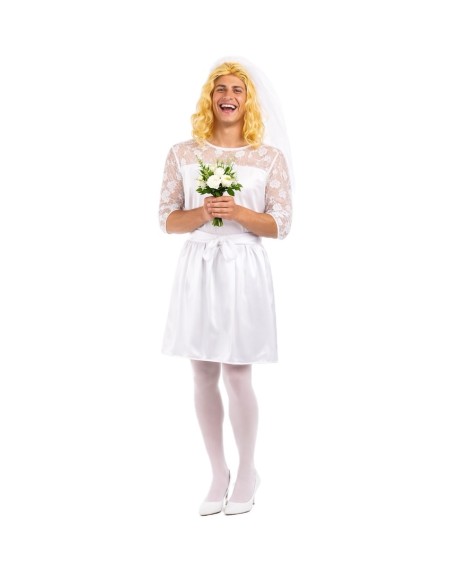 Disfraz Novia Hombre Talla L | Disfraces Adultos El Rey del Carnaval