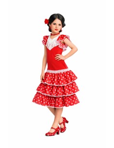 Disfraz Sevillana - de alta calidad, ideal para carnaval, fiestas temáticas y eventos especiales 2