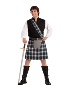 Disfraz Escoces Talla L - de alta calidad, ideal para carnaval, fiestas temáticas y eventos especiales