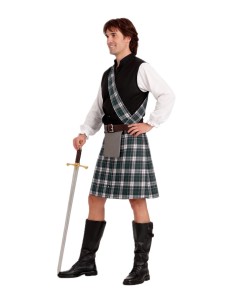 Disfraz Escoces Talla L - de alta calidad, ideal para carnaval, fiestas temáticas y eventos especiales 2