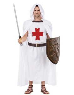 Disfraz Templario Talla L - de alta calidad, ideal para carnaval, fiestas temáticas y eventos especiales 2