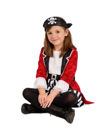 Disfraz Pirata Chica | Disfraces Infantiles El Rey del Carnaval