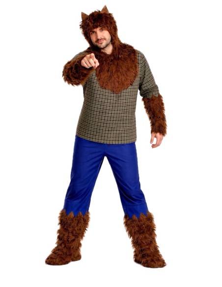 Werwolf-Kostüm Größe L - von hoher Qualität, ideal für Karneval, thematische Partys und besondere Veranstaltungen.