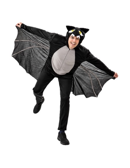 Fledermauskostüm Größe L - von hoher Qualität, ideal für Karneval, thematische Partys und besondere Veranstaltungen.