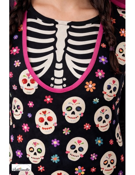 Kostüm Catrina Größe M | Erwachsene kostumiert der König des Karnevals