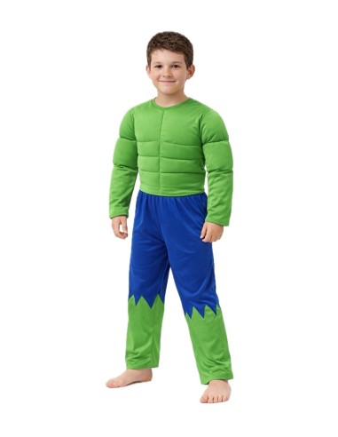 Disfraz Forzudo Verde - de alta calidad, ideal para carnaval, fiestas temáticas y eventos especiales