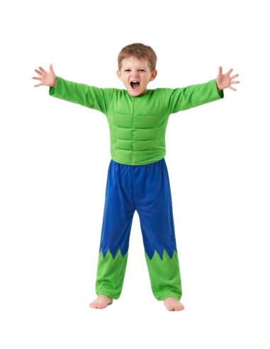 Disfraz Forzudo Verde | Disfraces Infantiles El Rey del Carnaval