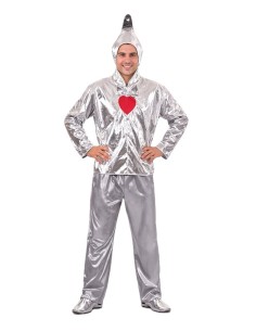 Tin Man Costume Size L - high quality, perfect for carnival, themed parties, and special events 2