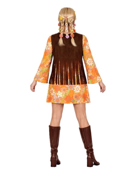 Disfraz Hippy Mujer Talla M | Disfraces Adultos El Rey del Carnaval